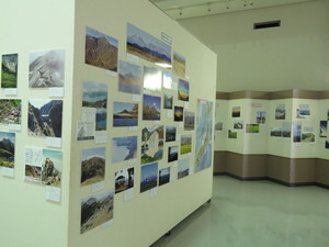 山の写真展