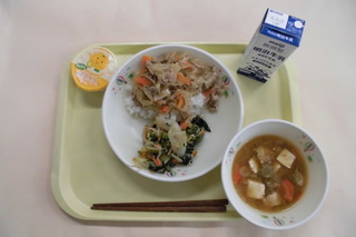 給食写真（10月11日）