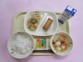 給食写真（10月25日）