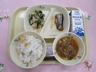 給食写真（10月7日）