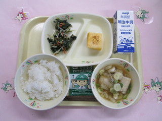 給食写真（1月28日）